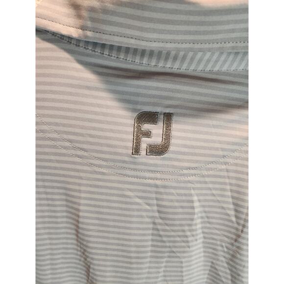FootJoy Honda Classic Golf Polo Shirt Gray Size Medium Moisture-Wicking - Picture 6 of 7